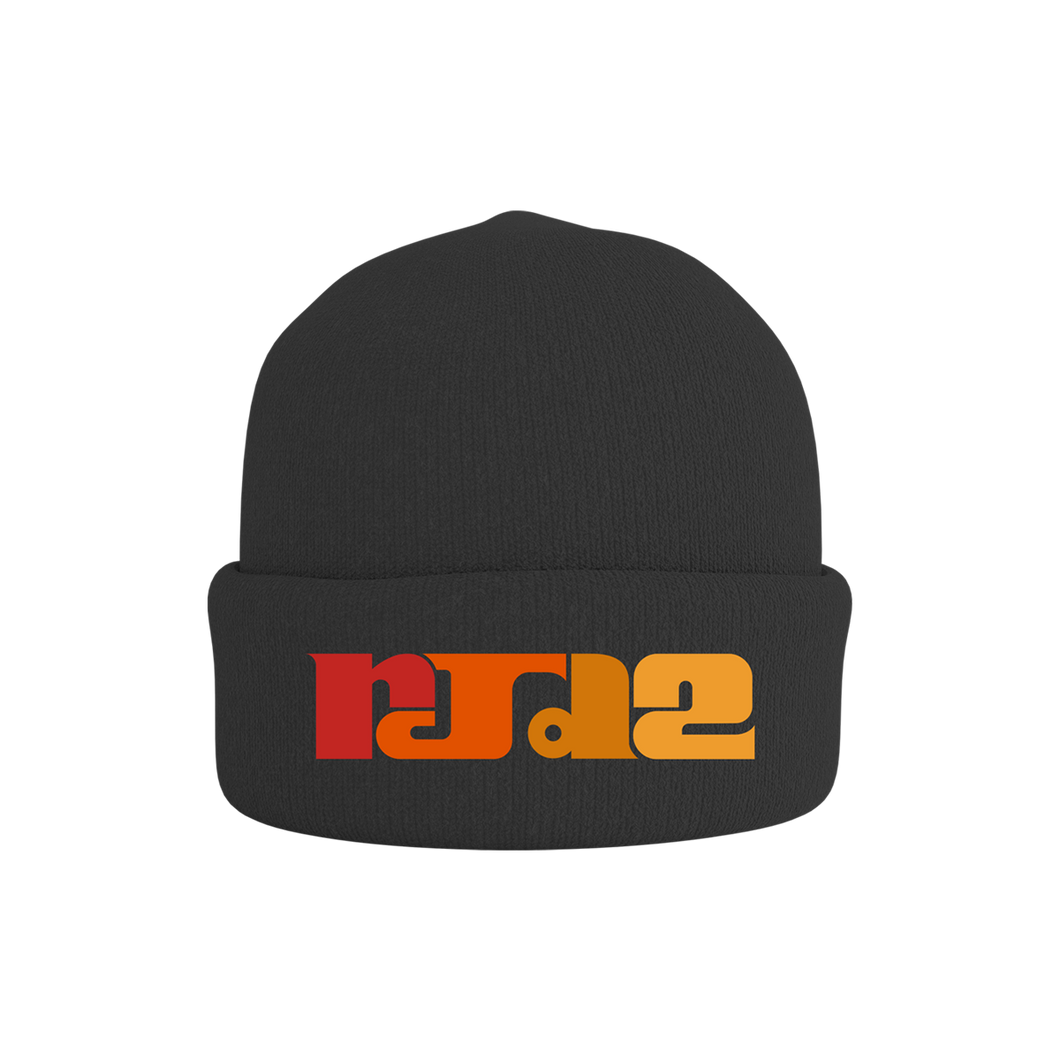 Color Blocked Logo Beanie