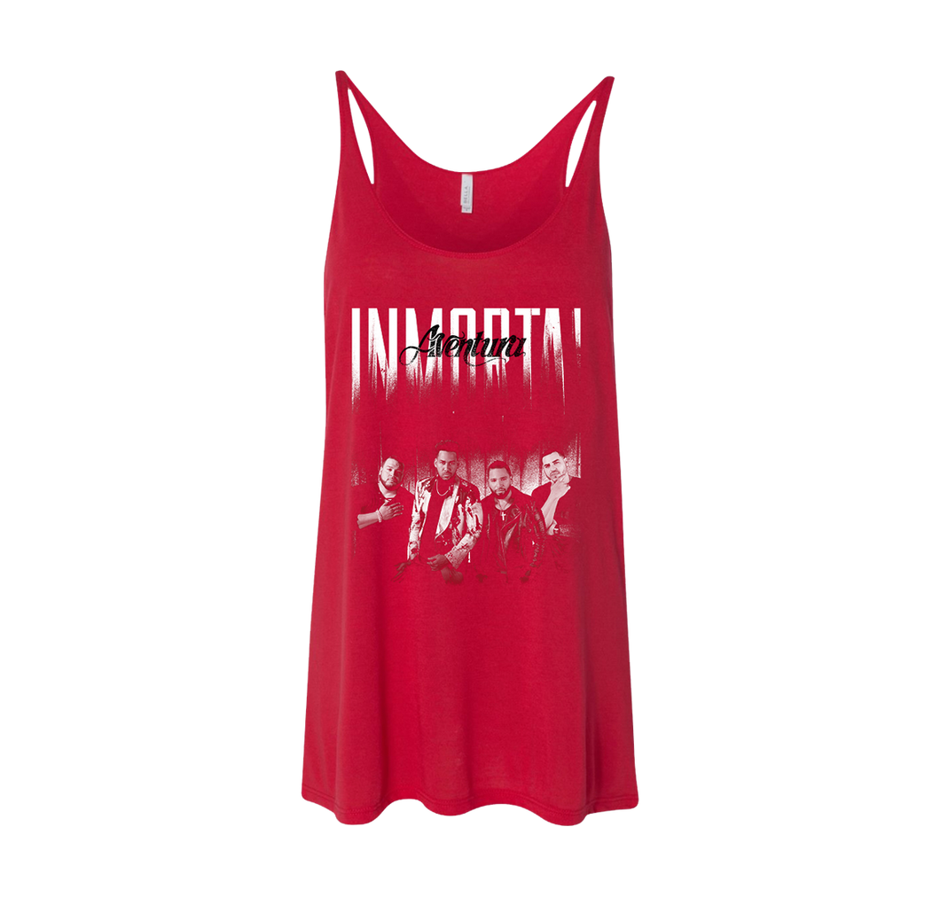 Inmortal Tour Red Tank Top